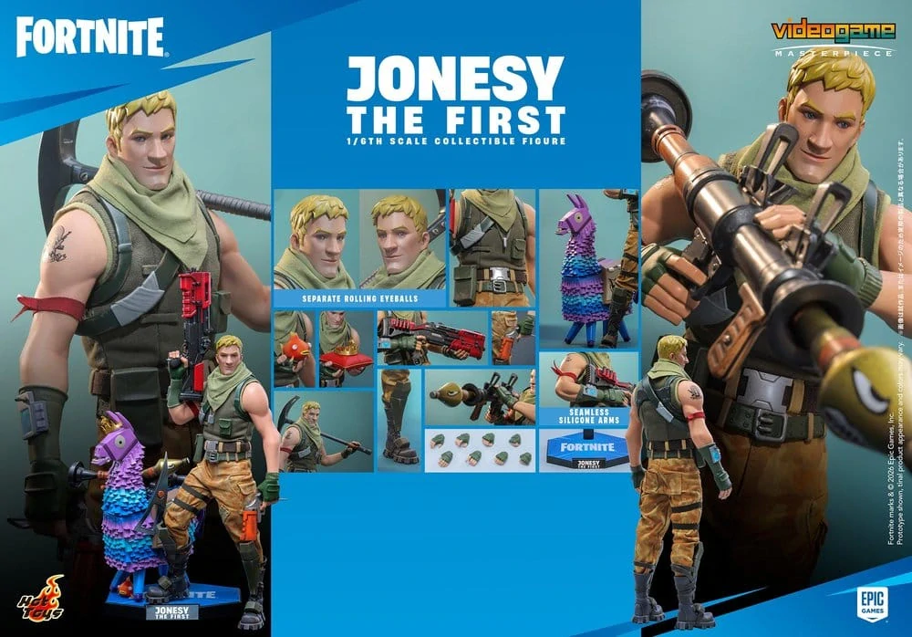 Figurka Jonesy The First - Fortnite Action Figure 1/6