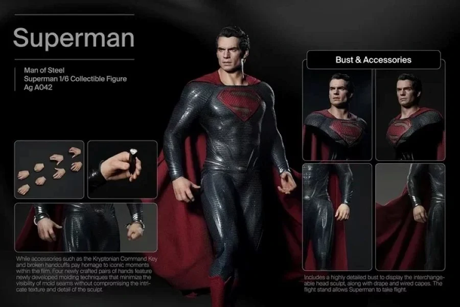Figurka Superman - Superman-Man Of Steel 1/6 Action Figure