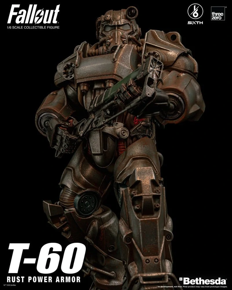 Figurka T-60 Rust Power Armor - Fallout Action Figure 1/6