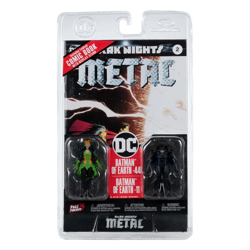 Figurky Batman of Earth-44 & Batman of Earth-11 (Dark Nights: Metal) - DC Direct Page Punchers Action Figure 2-Pack