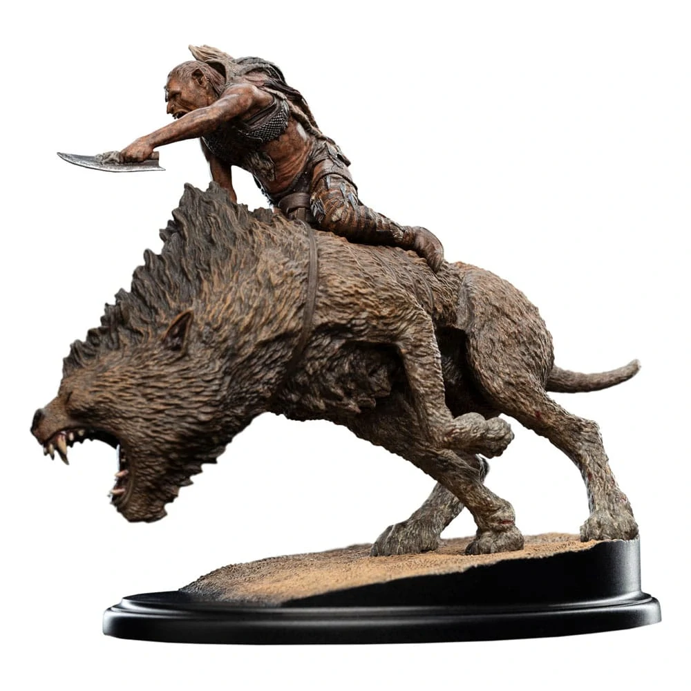 Soška Lord of the Rings Mini Statue Sharkû on Warg