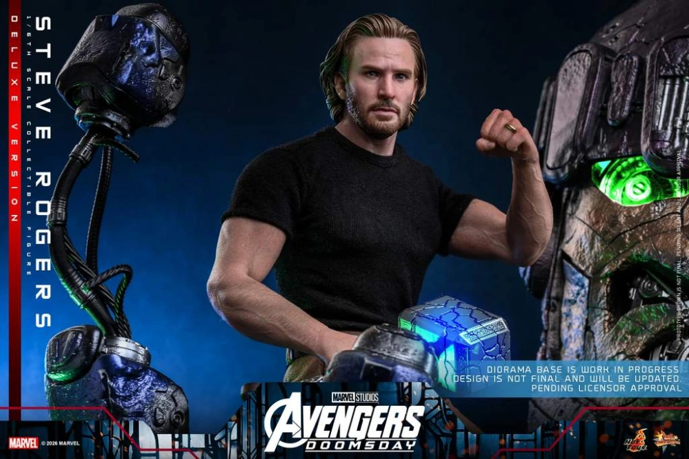 Figurka Steve Rogers - Marvel Avengers: Doomsday Deluxe Movie Action Figure 1/6