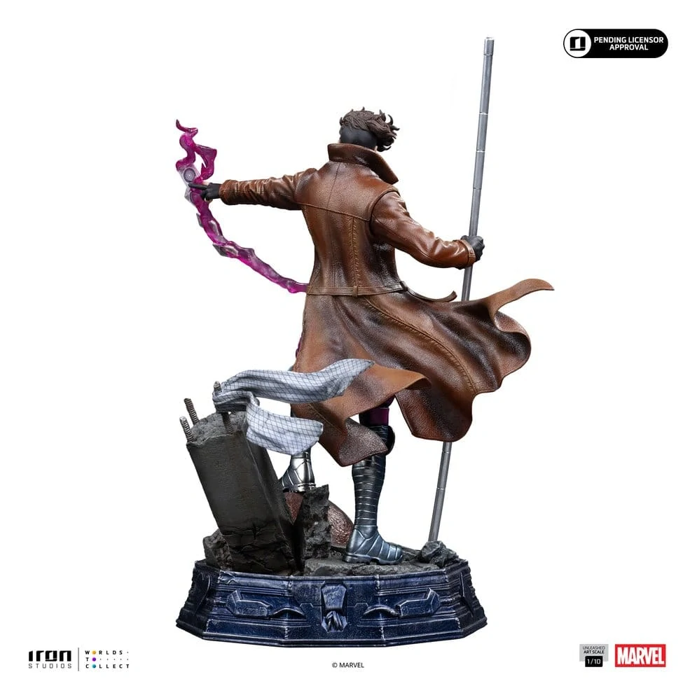 Soška Gambit Unleashed - X-Men Art Scale 1/10