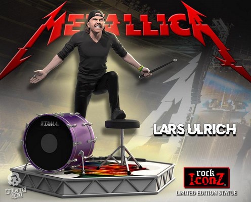 Soška Lars Ulrich Limited Edition - Metallica Rock Iconz Statue