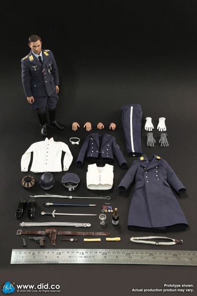 Figurka Willi - German Luftwaffe Captain 1/6 Action Figure