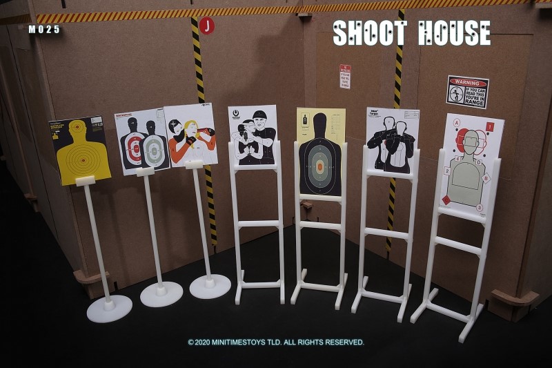 Diorama pro 1/6 figurky Shoot House 