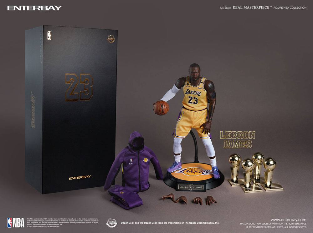 Figurka LeBron James - NBA Collection Real Masterpiece Action Figure 1/6
