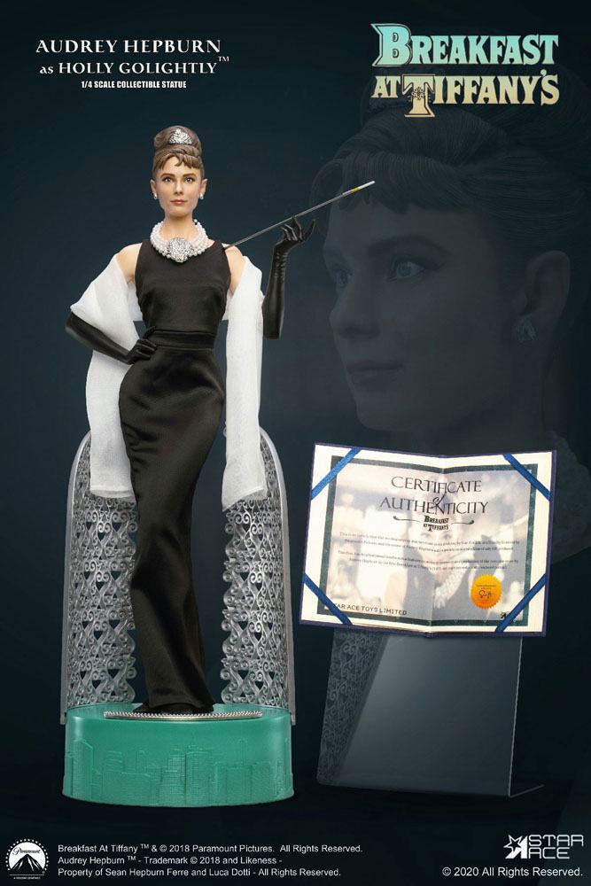 Soška Holly Golightly (Audrey Hepburn) - Breakfast at Tiffany's Statue 1/4