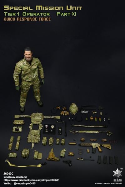 Figurka SMU Tier 1 Operator Part XI - Quick Response Force 1/6 Action Figure