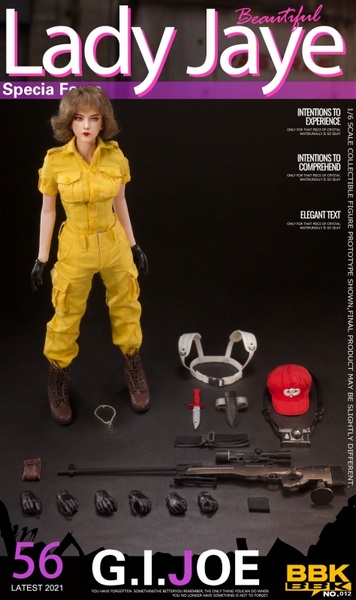 Figurka Lady Jaye - G.I. Joe Special Force 1/6 Action Figure