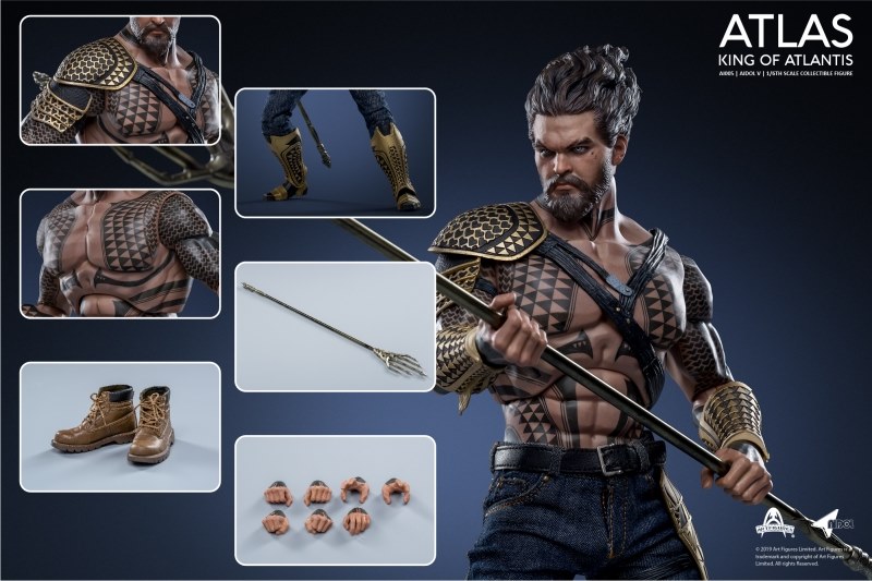 Figurka Aquaman (Atlas) - King Of Atlantis 1/6 Action Figure
