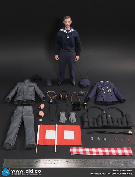Figurka Erwin - WWII German U-Boat Seaman Obermaat