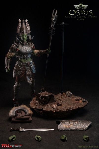 Figurka Osiris Action Figure 1/6 Green Edition