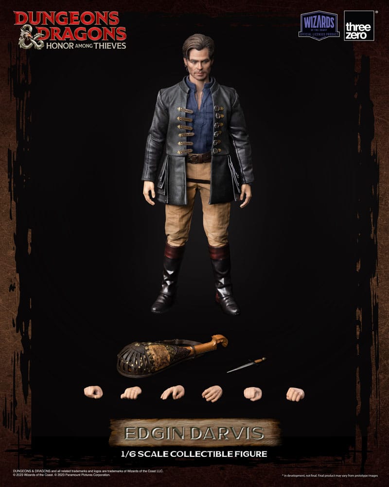 Figurka Edgin Darvis - Dungeons & Dragons Honor Among Thieves FigZero Action Figure 1/6
