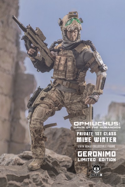Figurka Private 1st Class Mike Winter (Geronimo Version) - Ophiuchus : The Dawn Of Humanoid 1/6 Action Figure