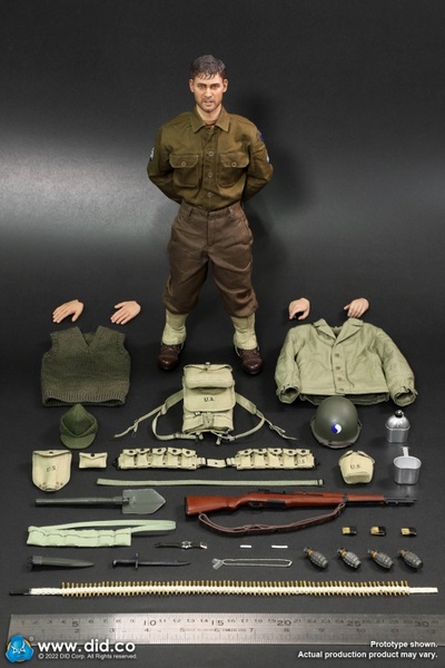 Figurka Corporal Upham - WWII US 29th Infantry Technician 1/6 Action Figure