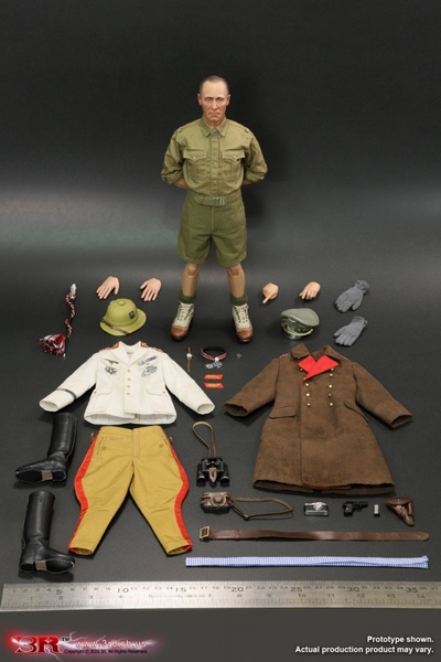 Figurka Erwin Rommel The Desert Fox - General Field Marshal Of German Afrika Korps 1/6 Action Figure