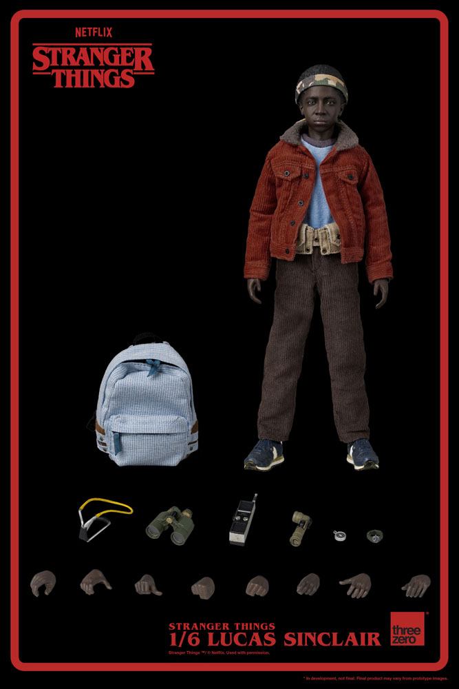 Figurka Lucas Sinclair - Stranger Things Action Figure 1/6