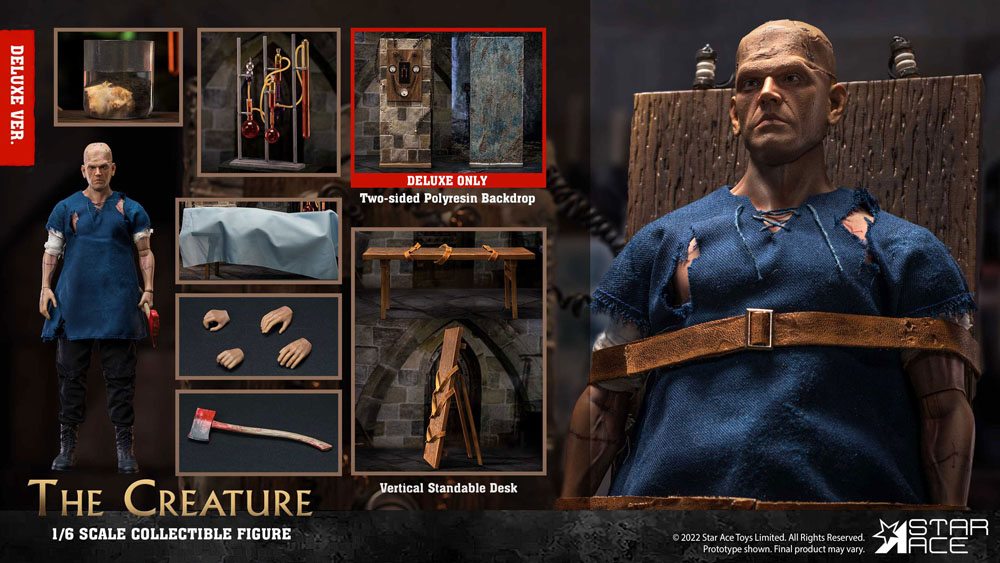 Figurka The Creature Deluxe Version - The Horror of Frankenstein My Favourite Movie Action Figure 1/6