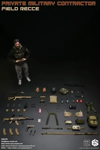 Figurka Private Military Contractor - Field Recce 1/6 Action Figure