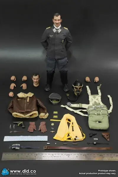 Figurka Adolf Galland - German Luftwaffe Ace Pilot 1/6 Action Figure
