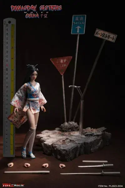 Figurka White Chika - Doomsday Sisters 1/6 Action Figure