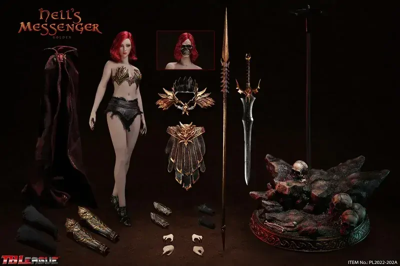 Figurka Hell's Messenger Golden 1/6 Action Figure