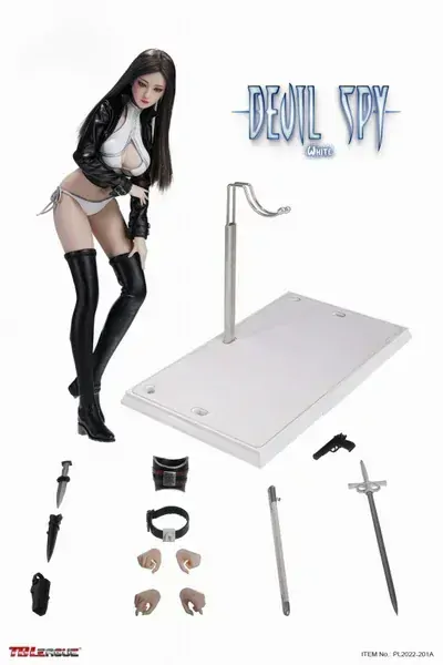 Figurka Devil Spy White 1/6 Action Figure
