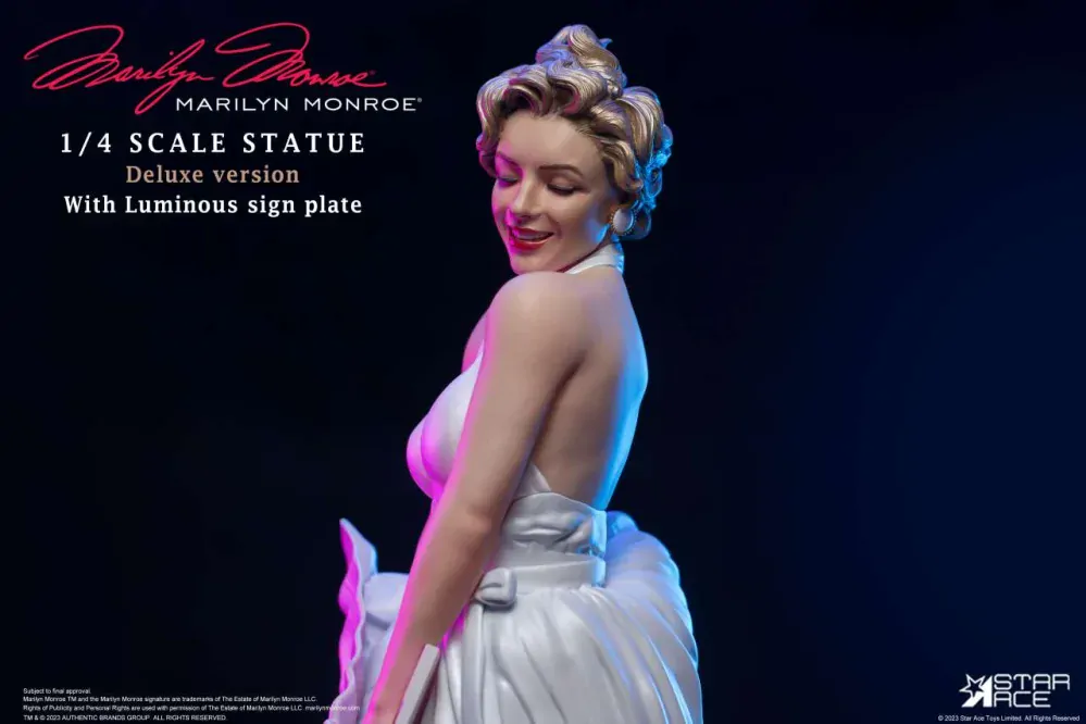 Soška Marilyn Monroe 1/4 Deluxe Resin Statue