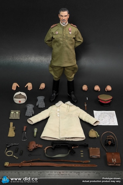 Figurka Viktor Reznov - WWII Soviet Infantry Junior Lieutenant 1/6 Figure