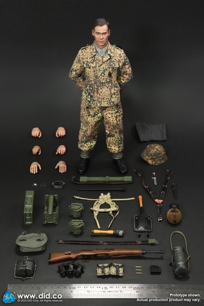 Figurka Lio - WWII German 12th SS Panzer Division Oberschütze 1/6 Figure