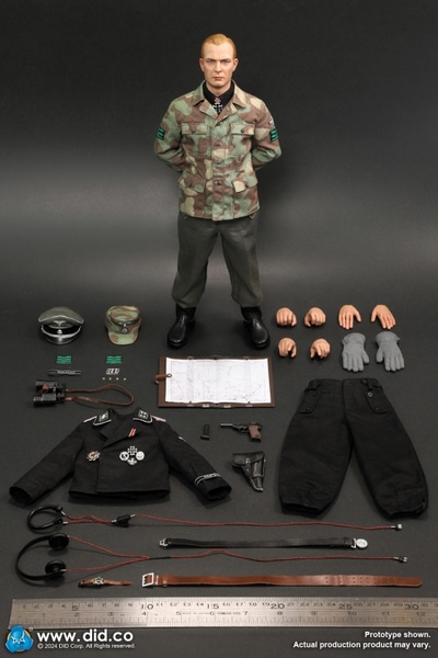 Figurka Max Wünsche - WWII German Panzer Commander 1/6 Action Figure