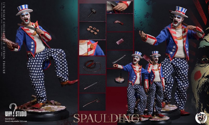 Figurka Captain Spaulding - House Of 1000 Corpses 1/6 Action Figure