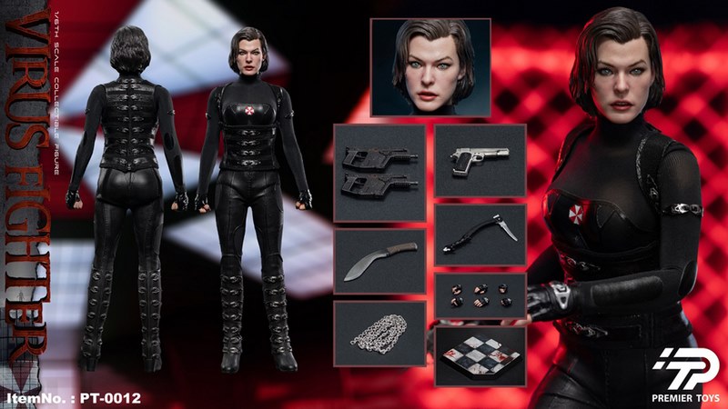Figurka Alice (Virus Fighter) - Resident Evil Retribution 1/6 Action Figure