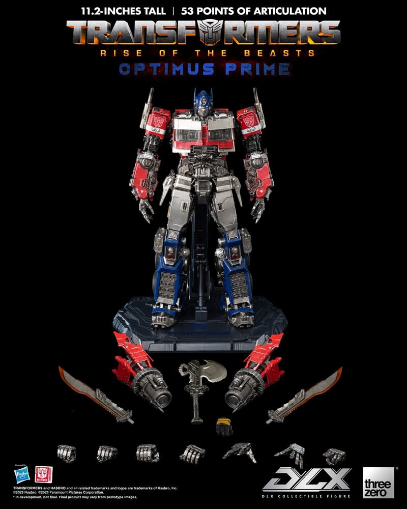 Figurka Optimus Prime - Transformers: Rise of the Beasts DLX Action Figure 1/6
