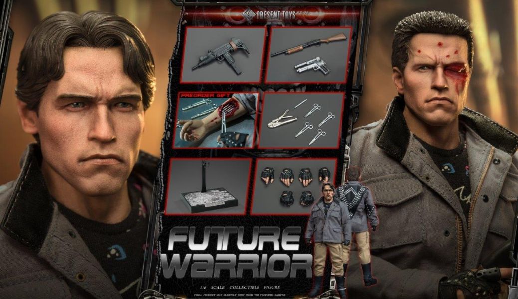 Figurka Terminator T-800 (Future Warrior) 1/6 Action Figure