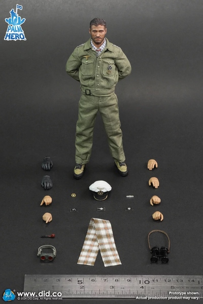 Figurka Lehmann - German U-Boat Commander 1/12 Palm Hero Series