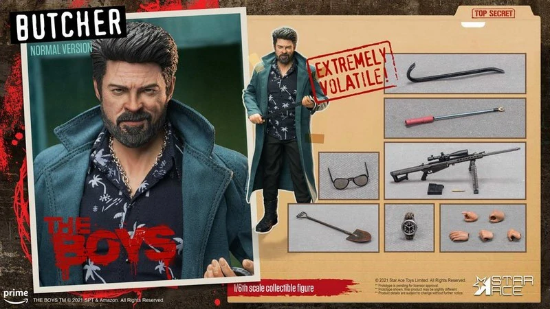 Figurka Billy Butcher (Normal Version) - The Boys (Banda) My Favourite Movie Action Figure 1/6