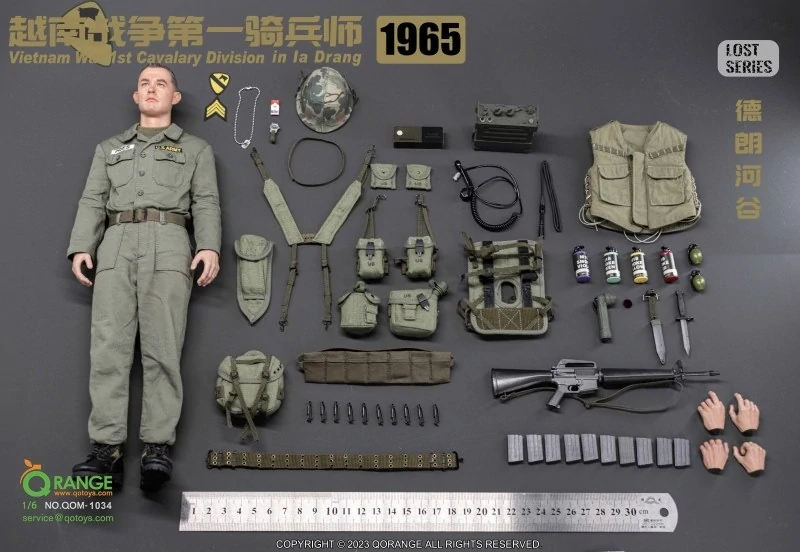 Figurka Forrest Gump - U.S. Army 1st Cavalry Division in Ia Drang 1965 1/6 Figure