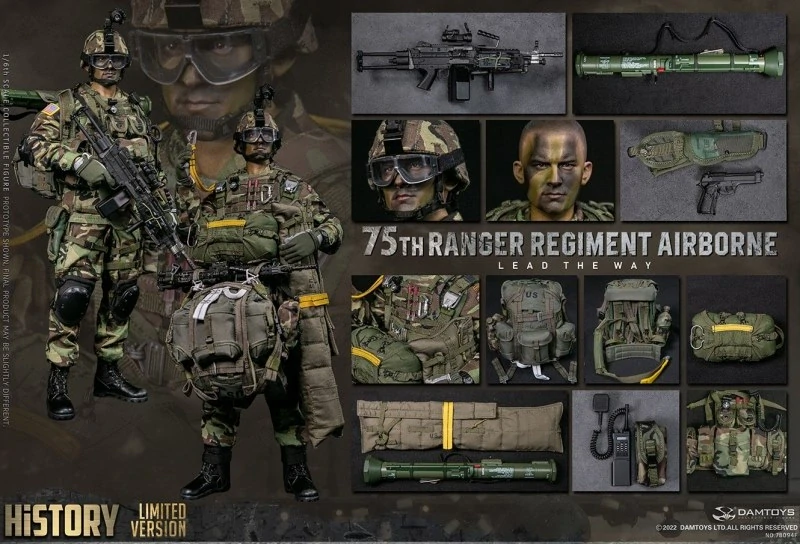 Figurka 75th Ranger Regiment Airborne - Lead The Way (Limited Version) 1/6 Action Figure