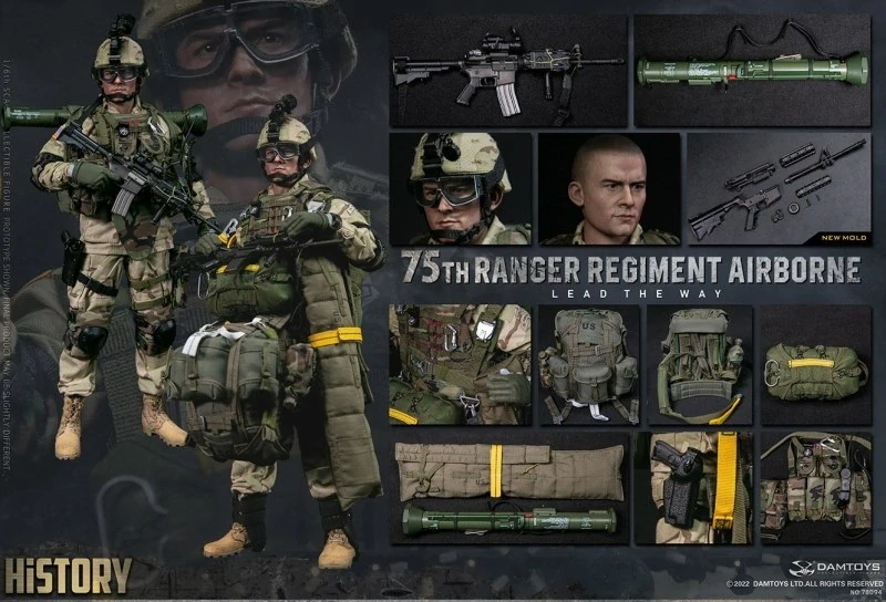 Figurka 75th Ranger Regiment Airborne - Lead The Way 1/6 Action Figure