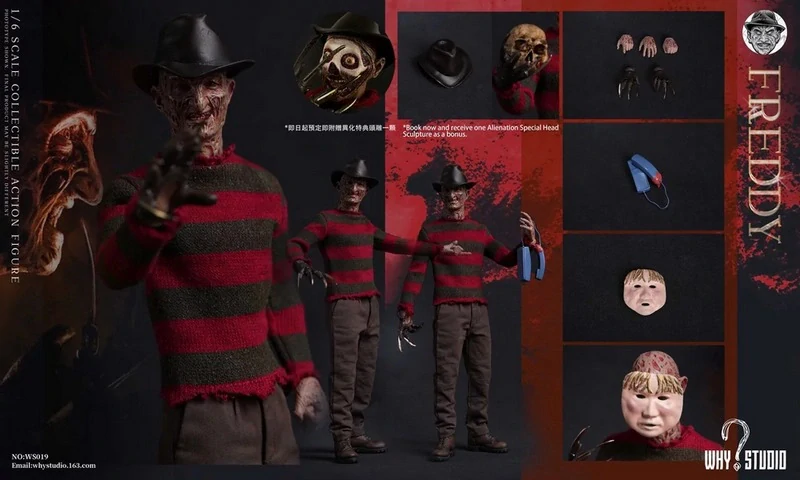 Figurka Freddy Krueger (Nightmare Serial Killer) - Freddy vs. Jason 1/6 Action Figure