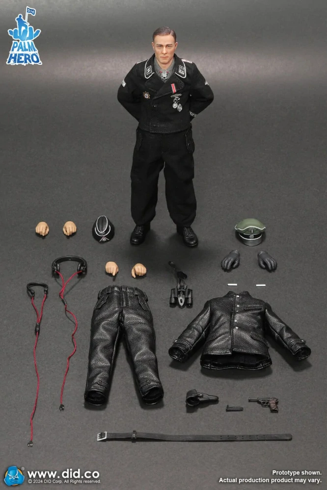 Figurka Joachim Peiper SS-Standartenführer 1/12 Palm Hero Series