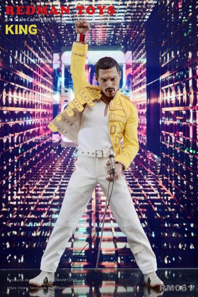Figurka Freddie Mercury (King) - Queen 1/6 Action Figure
