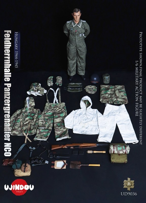 Figurka German Feldherrnhalle Panzergrenadier NCO 1/6 Action Figure
