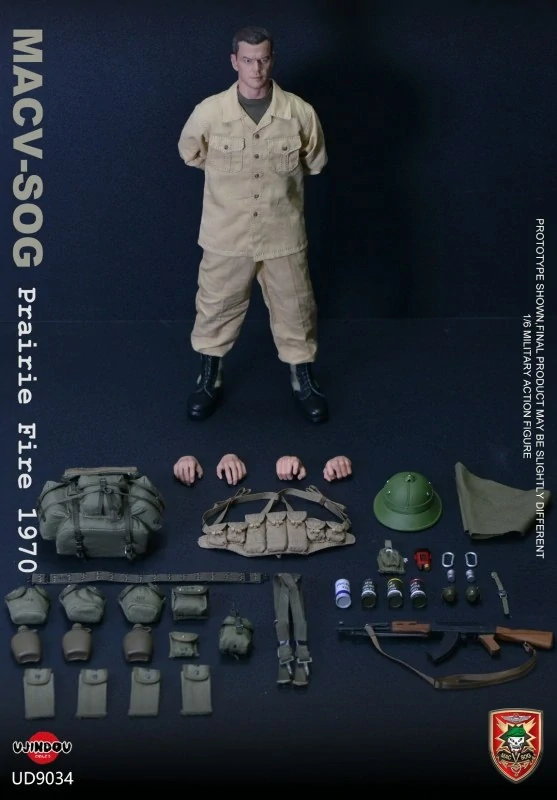 Figurka MACV-SOG - Prairie Fire 1970 Vietnam War 1/6 Action Figure 