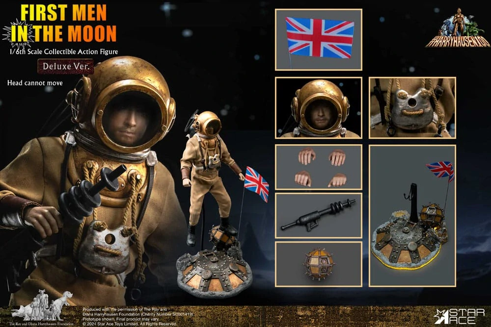 Figurka First Men in the Moon (1964) Deluxe Ver. Action Figure 1/6  