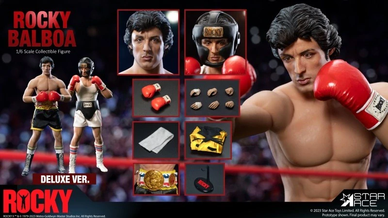 Figurka Rocky Balboa Deluxe Version - Rocky II Movie Action Figure 1/6
