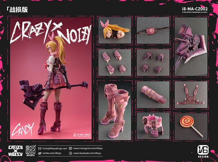 Figurka Candy Battle Damaged Ver. - Mentality Agency Serie Action Figure 1/6
