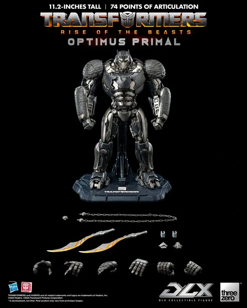 Figurka Optimus Primal - Transformers: Rise of the Beasts DLX Action Figure 1/6